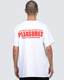 Pleasures Staff Pocket T-shirt - White