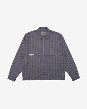 Students Fisher Flannel Jacket - Navy