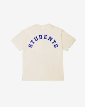 Students University S/S T-shirt - Nude