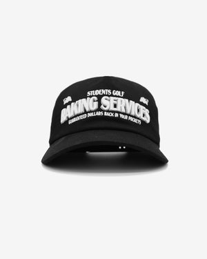 Students Raking Services Snap Back Hat – Black