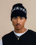 Students All-Star Jacquard Beanie – Black