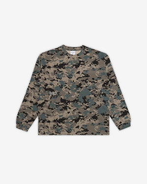 Students Payson Camo L/S Crew T-Shirt – Camo