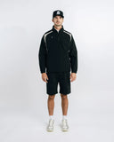 Students Myles Nylon Q-Zip - Black