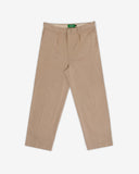 Students Heritage Pleated Slack Pants – Tan