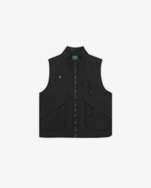 Students Reggie Nylon Trail Vest - Black