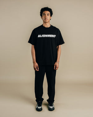 Students Alignment SS Tee – Black