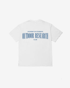 Students Outdoor Research Club SS Tee – White