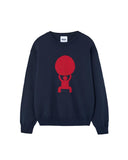 We Are Not Friends Sunrise Sweater - Navy