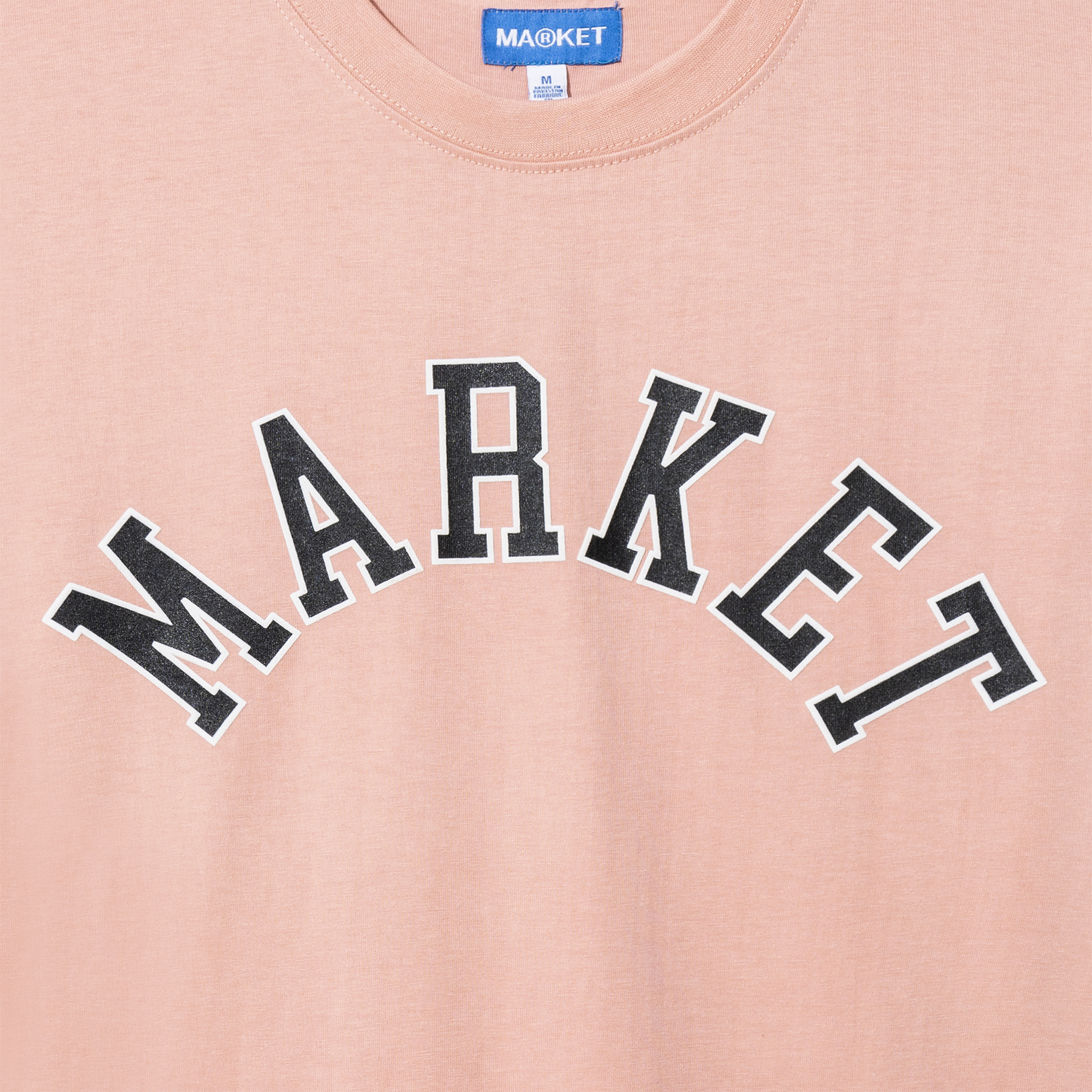 Market Throwback Arc T-Shirt - Blush