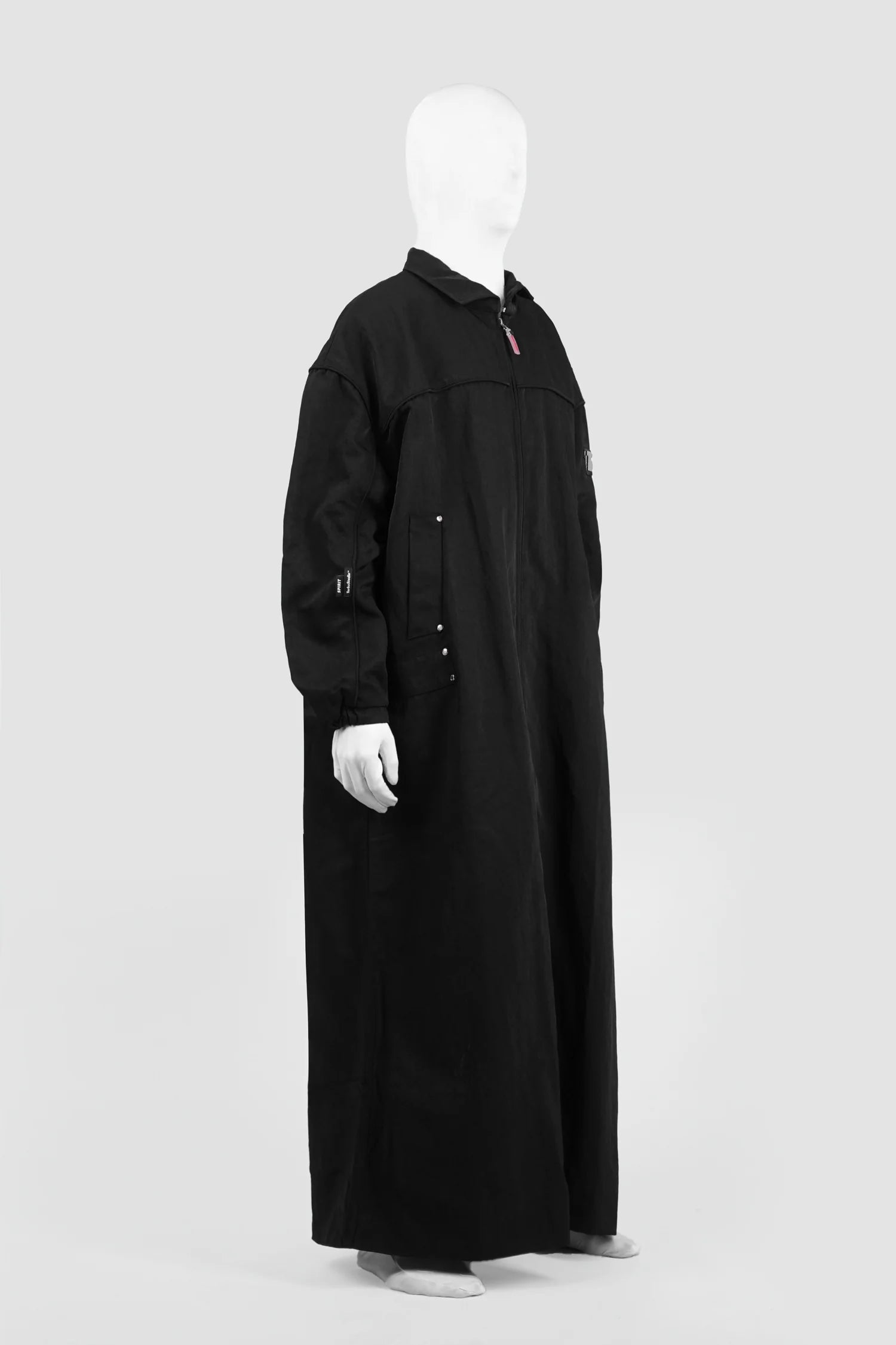 TorbaStudio Work Nylon Coat ( Long ) - Black