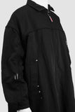 TorbaStudio Work Nylon Coat ( Long ) - Black