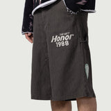 Honor The Gift Twill Carpenter Short - Black