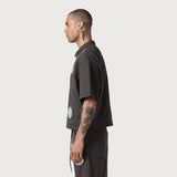 Honor The Gift Twill Full Zip Shirt - Black