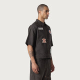 Honor The Gift Twill Full Zip Shirt - Black