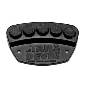 Tail Devil Skateboard Spark Plate – Black