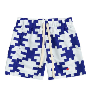 Cabrio Big Monogram Short - Navy
