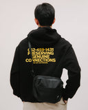 We Are Not Friends Travel Bag - Black