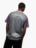 Butter Goods X Umbro Plaid Jersey - Berry Stone