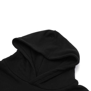 Students Uni Pullover Hoodie - Black