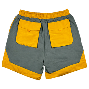 Crkd Guru Stripe Logo Shorts - Forrest