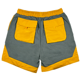Crkd Guru Stripe Logo Shorts - Forrest