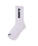 XLarge Standard Logo Socks - White