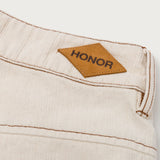 Honor The Gift Tailored Curved Pant - Cream