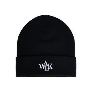 Walk in Paris Black Signature Beanie