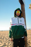 Plastic is Wack Nations Windbreaker Hoody - Multi