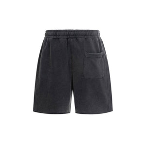 No Bad Vibez Just Washed 2 Shorts - Black Washed