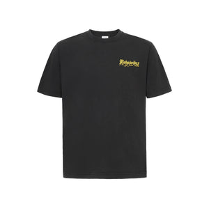 No Bad Vibez Washed Tee - Black