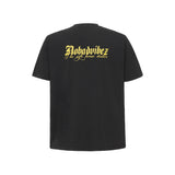 No Bad Vibez Washed Tee - Black