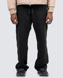 Pleasures Wave Quilted Easy Pants - Black