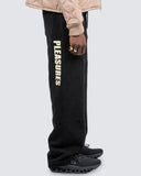 Pleasures Wave Quilted Easy Pants - Black