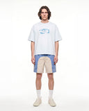 We Are Not Friends Seaworld Boxy T-Shirt - Light Blue