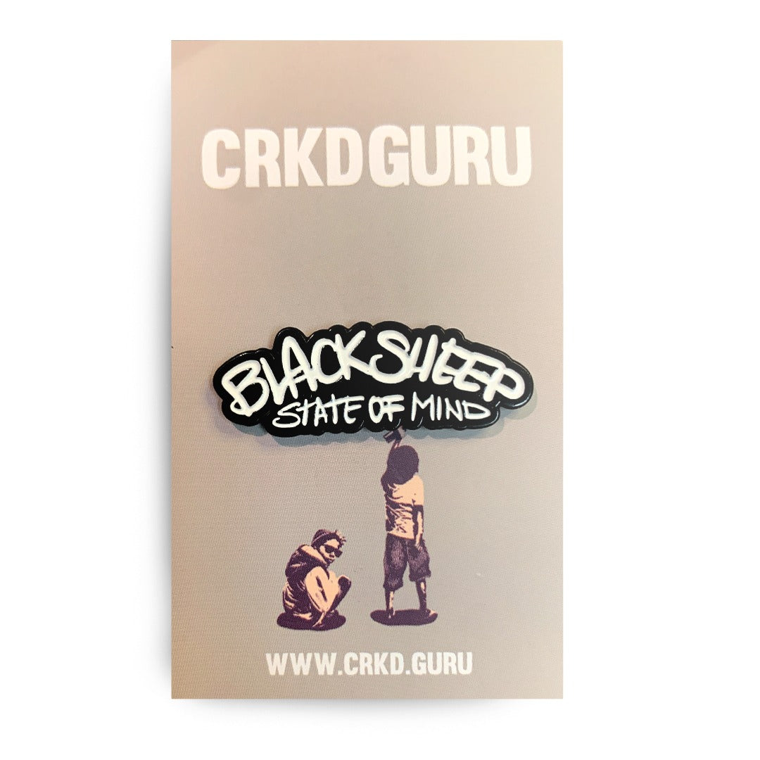 Crkd Guru Black Sheep Pin