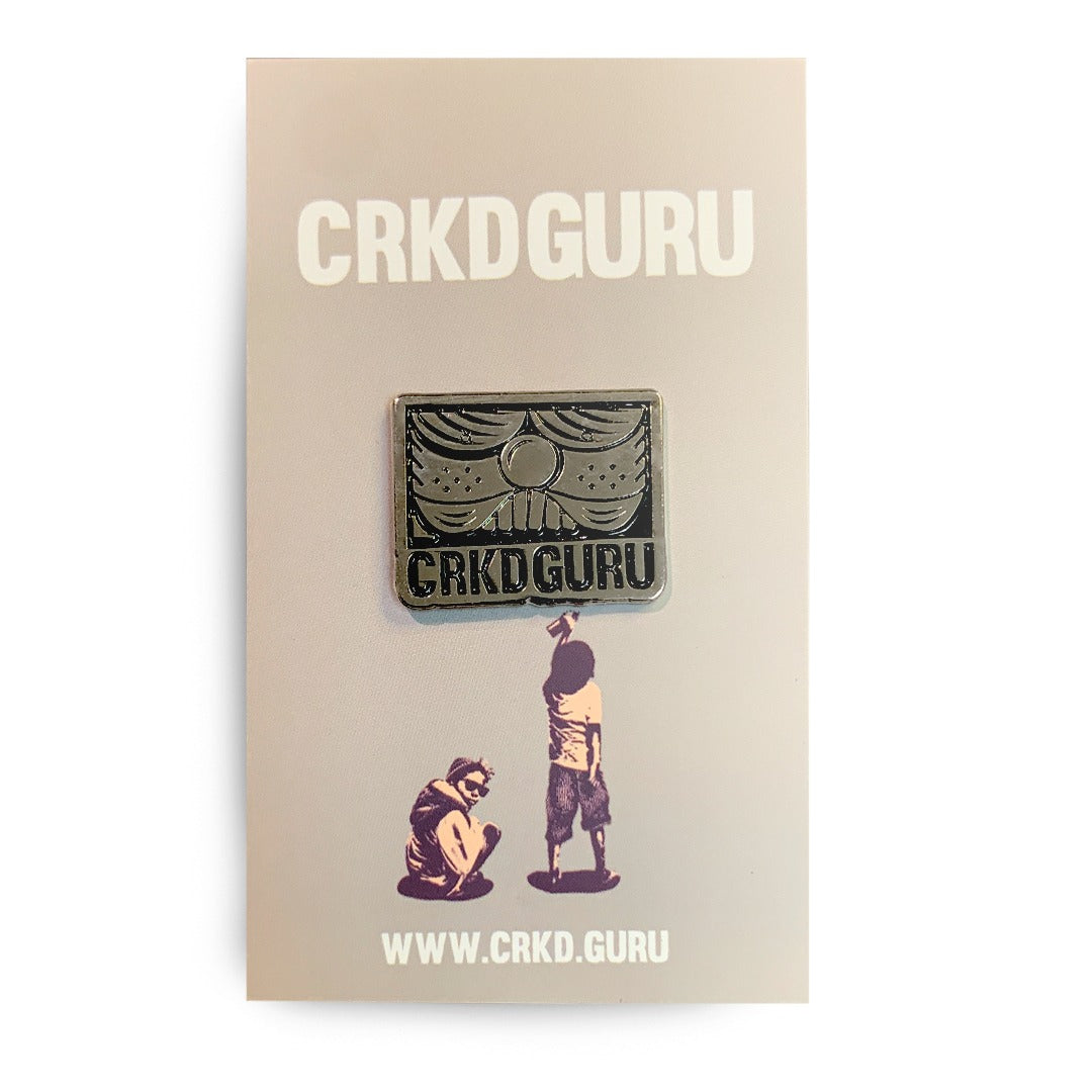 Crkd Guru Logo Pin