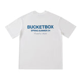 Bucket Box Logo Tee - White