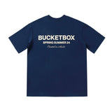 Bucket Box Logo Tee - Navy