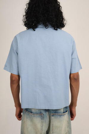 Vega Breeze Button up Shirt - Sky