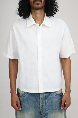 Vega Breeze Button up Shirt - White