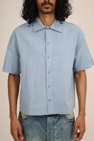Vega Breeze Button up Shirt - Sky