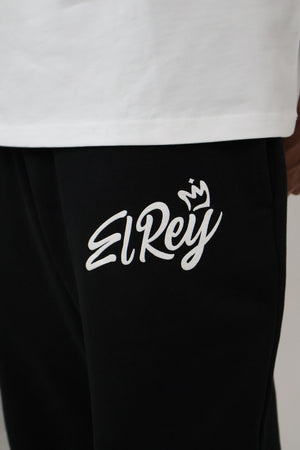 El Rey Logo Sweatpants - Black