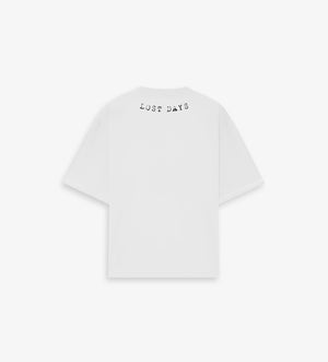 Lost Days Collapsing T-shirt - White