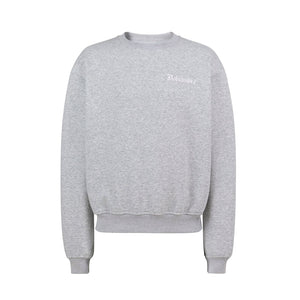 No Bad Vibez Logo Sweater - Ash