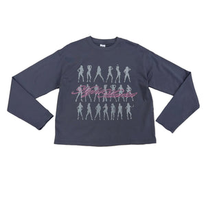 Ego System V8.0 Night Night LS Tee - Heather Gray