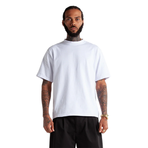 Shakawear Max Heavyweight Cropped Tee - White