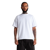 Shakawear Max Heavyweight Cropped Tee - White