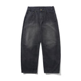 Butter Goods Wide Cut Denim Jeans – Streaky Black Wash