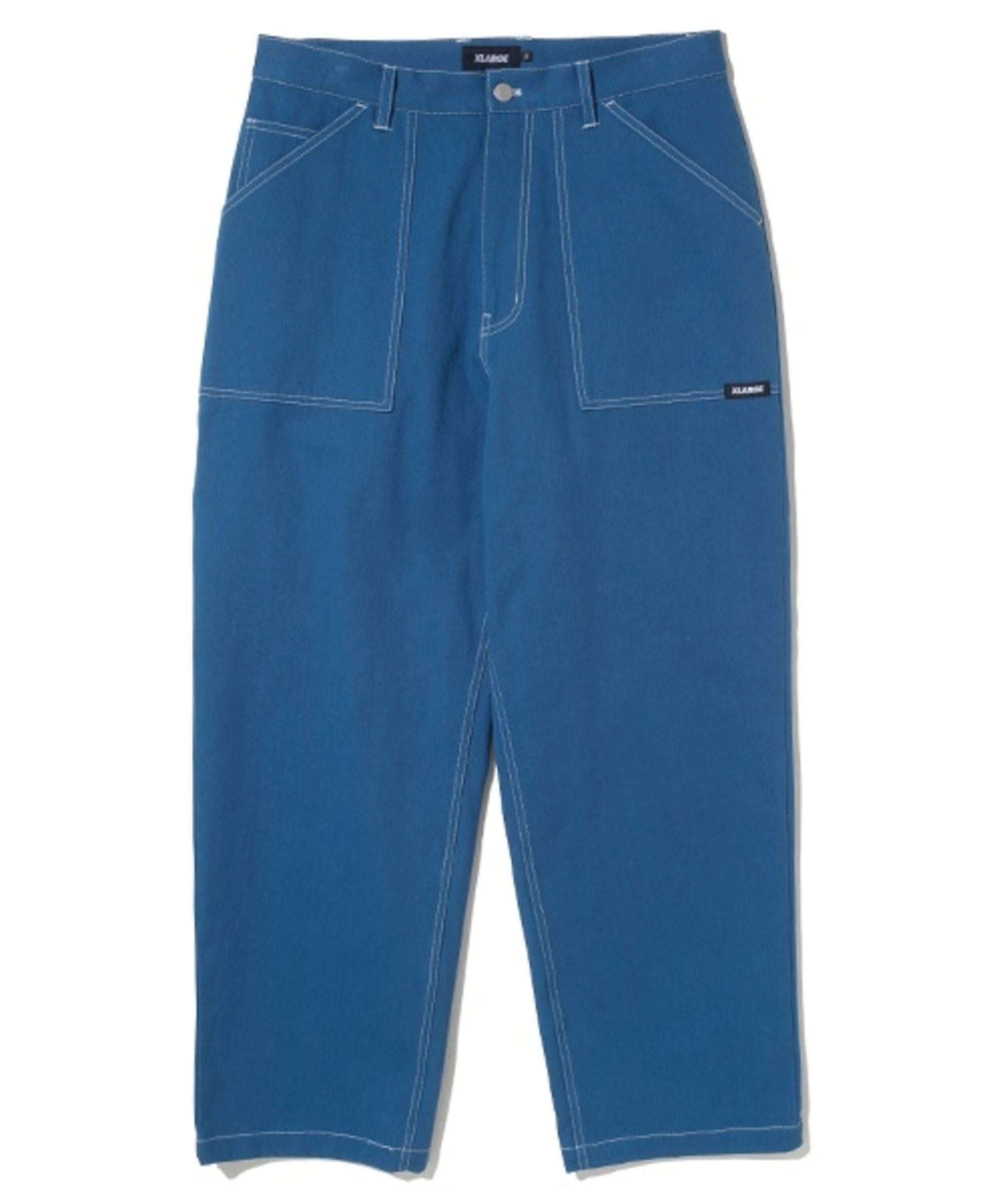 XLarge Stitched Baker Work Pants - Blue